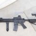 The rifle was later found to be a realistic-looking airsoft gun. Herrera also had in his possession a fake handgun, right.
