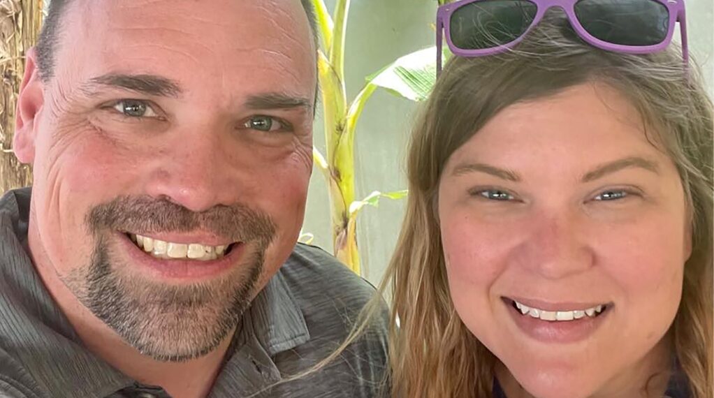 Marcus Milligan, left, allegedly shot and killed wife Tara, right, and their three children at their Maryland home in a murder-suicide.