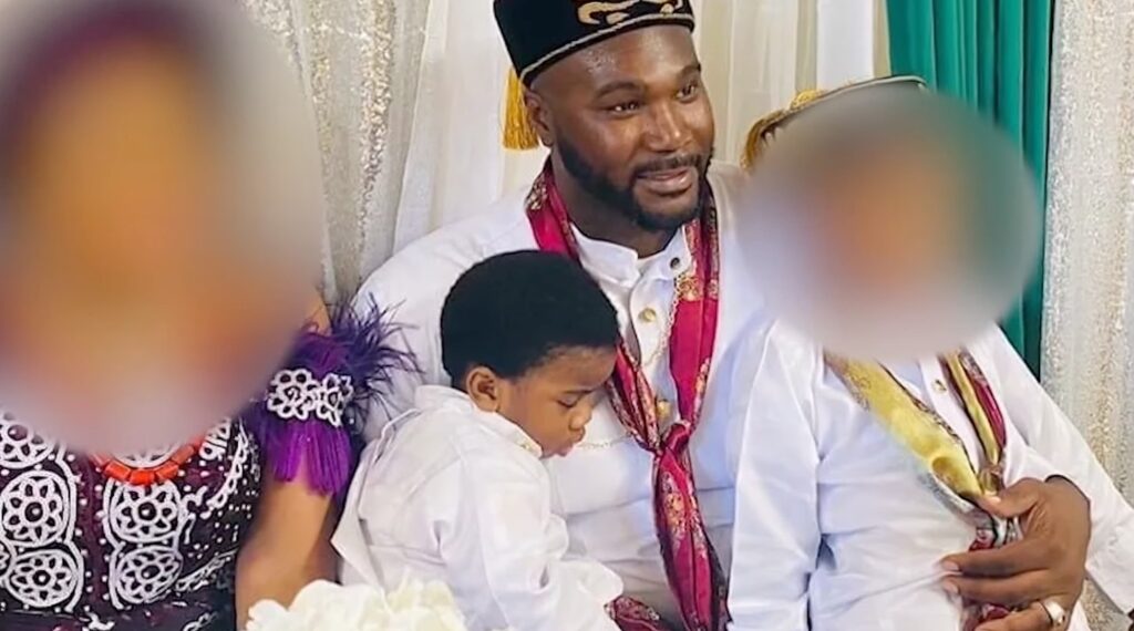 Slain dad Michael Essien and late son Micah