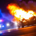 Oregon police officer pulls man from car engulfed in flames