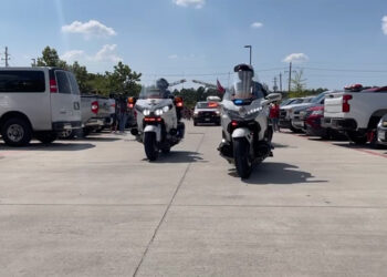 Texas first responders remember their fallen comrades with bike ride across the state