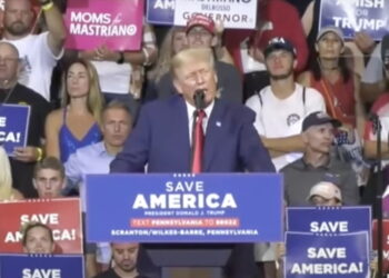 'Dramatic, Sad Music' Plays as Trump Paints Dystopian Picture of America During 2 Hour Speech