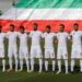 The Iranian national football team pictured during a friendly against Syria in 2021