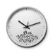 The end of time. Clock with fallen numbers.