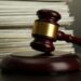 gavel and documents
