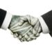 Dollar handshake