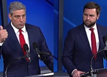 Tim Ryan Scorches JD Vance With Trump's Vulgarity During Ohio Debate