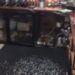 Pictures of the interiors of the damaged shop