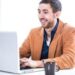 online commenter typist at keyboard