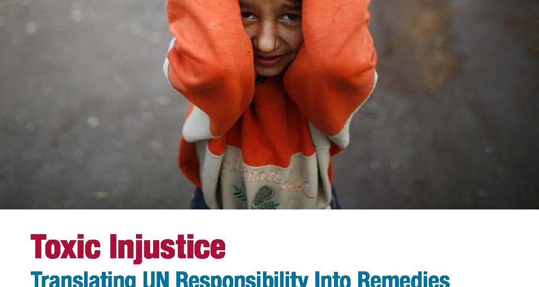 United Nations Thwarted Justice for Lead-Poisoned Kosovo Roma, Report Finds