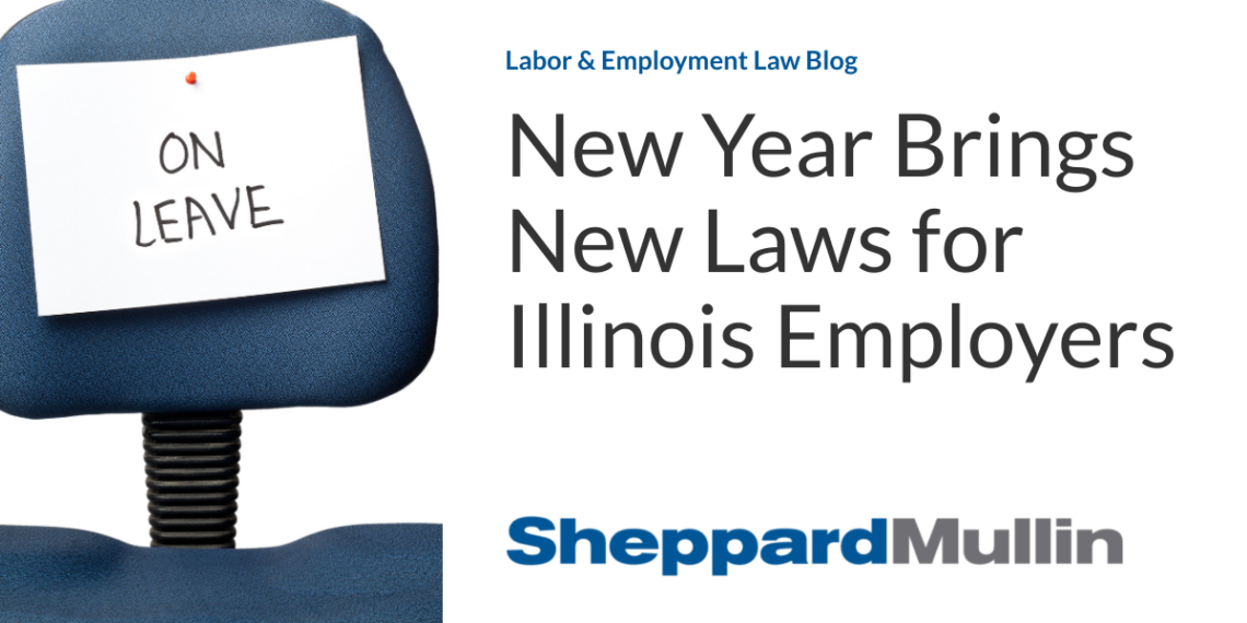 New Year Brings New Laws for Illinois Employers