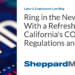 Ring in the New Year With a Refresher on California’s COVID-19 Regulations and Laws