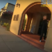 Matthew-Tuan Ahn Tran is seen opening fire at a La Habra Police Department officer before being shot himself.