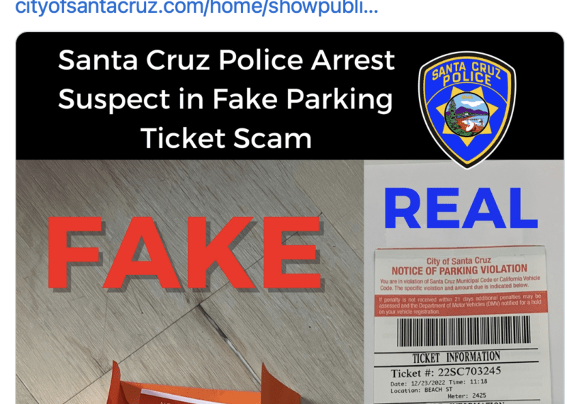 Police arrest man for issuing ‘fake’ parking citations at beach – Law Officer