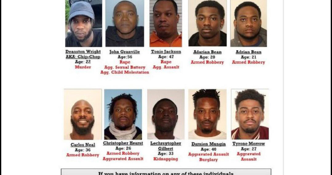 Georgia man arrested after responding to sheriff’s office “most wanted fugitives” list
