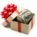 bonus box with money