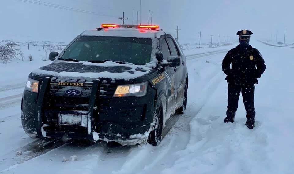 Cops Brave Elements – Law Officer