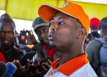 Rwandan singer Kizito Mihigo talks to reporters after his release from prison, in Kigali, Rwanda September 15, 2018