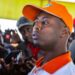 Rwandan singer Kizito Mihigo talks to reporters after his release from prison, in Kigali, Rwanda September 15, 2018