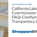 California Labor Commissioner Issues FAQs Clarifying Pay Transparency Law
