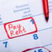 Pay Rent Note In Calendar