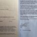 The letter of notification sent to Jacob Kersey on Jan. 13 informing him that same-sex marriage is legal in Georgia and that he could be terminated for future posts on social media.