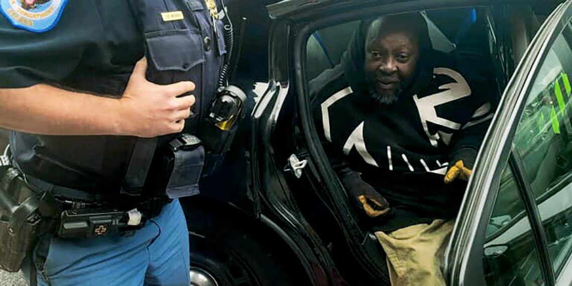 Georgia police officer provides shelter and warm meal to homeless man during winter storm