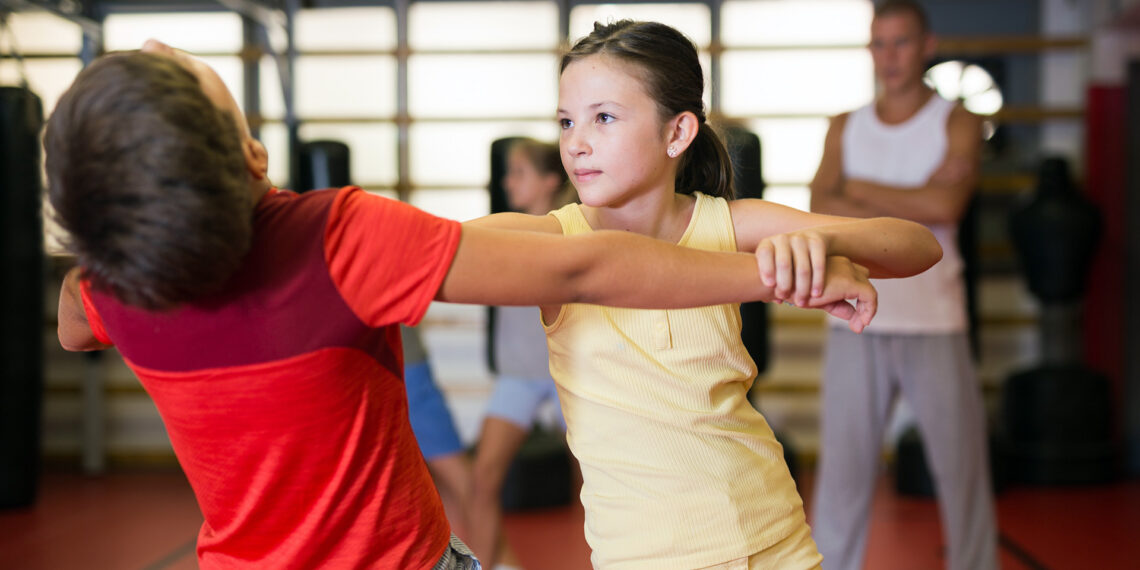 Oklahoma law enforcement teach children self-defense tactics to build confidence