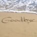 goodbye farewell beach shore