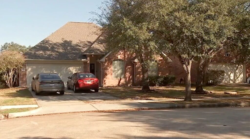 Police were called to this home on Oxford Mills Lane in Sugar Land Saturday night after getting reports of shots fired.