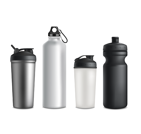 water bottles