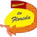 Road sign Welcome to Florida