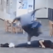 Physically imposing high school student captured on video pummeling teacher for taking Nintendo Switch – Law Officer