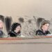 Three justices on the bench.