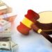 Judges Gavel And Dollar Cash