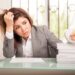stress businesswoman