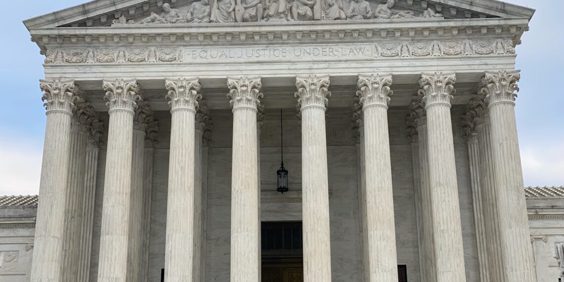 front view of supreme court building