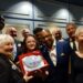 Viv Anderson awards Jack Leslie honorary England cap (guest blog by student journalist Adam Smith)