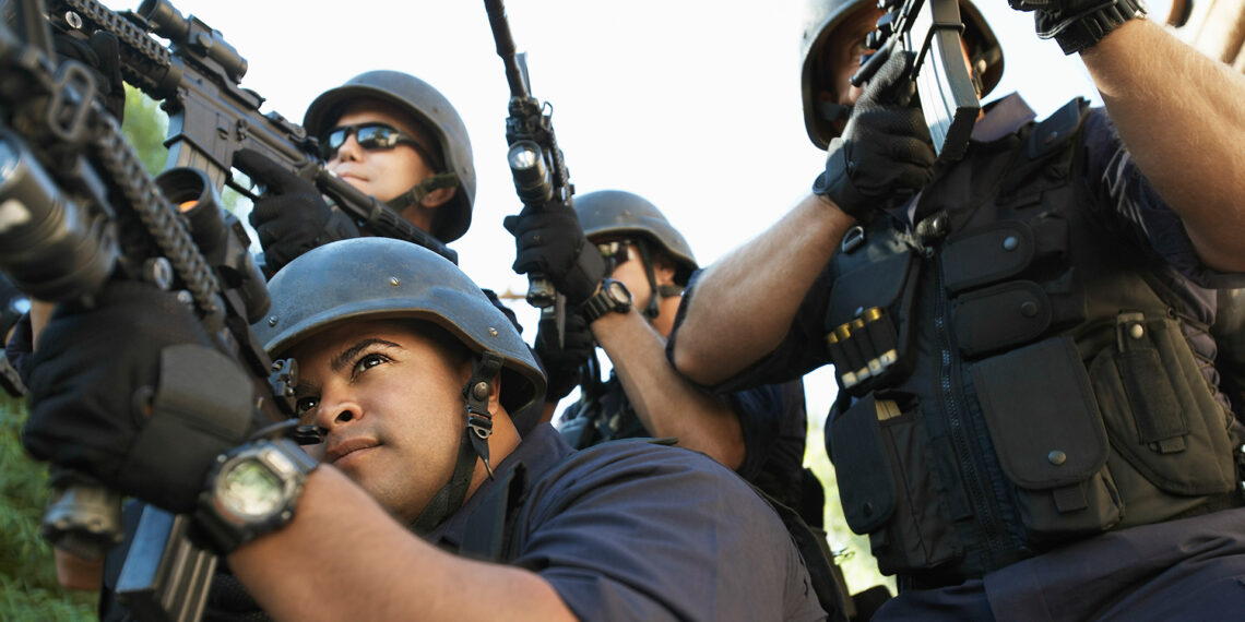 U.S. trails in police training