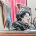 Justice Sotomayor speaking from the bench while Justice Thomas looks on.