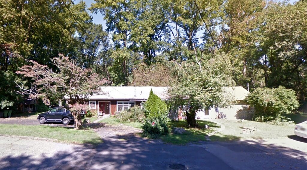 The New Jersey house before the deadly explosion.