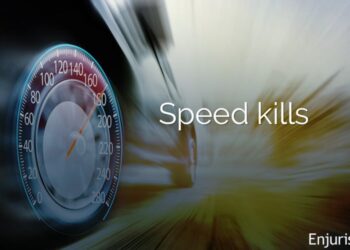 Correlation between speed and car accident injuries