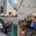 A Texas woman was carried by police after getting into a verbal altercation on a Frontier Airlines flight out of Miami, Florida on Tuesday, March 21.
