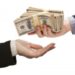 hands and money
