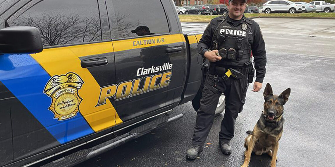 Indiana K-9 unit recognized with national Medal of Valor