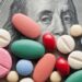 pills money medicine prescription drug prices cash money