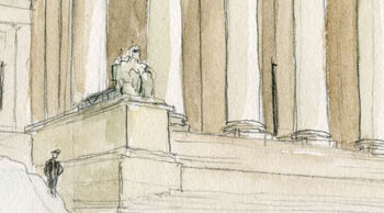 Justices to consider whether litigation should move forward in trial court while appellate courts review obligation to arbitrate