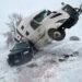 Semi-truck collides with South Dakota police cruiser during winter storm