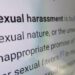 Sexual harassment – dictionary definition