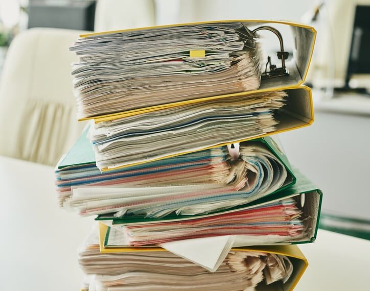 case backlog folders